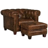 Hooker Furniture Seven Seas Chair and Ottoman in Malawi Tonga