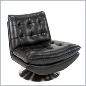 Hooker Furniture Seven Seas Modern Swivel Chair in Coastal Rhapsody