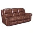ADD TO YOUR SET: Hooker Furniture Seven Seas Sofa with 2 Recliners in Cognac