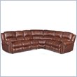 ADD TO YOUR SET: Hooker Furniture Seven Seas 4 Piece Sectional in Cognac