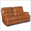 ADD TO YOUR SET: Hooker Furniture Seven Seas Reclining Loveseat in Chestnut