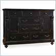 ADD TO YOUR SET: Hooker Furniture Sanctuary Two-Door Seven-Drawer Dresser in Ebony