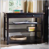 Hooker Furniture Sanctuary Open Nightstand in Ebony