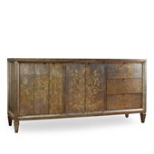 Hooker Furniture Sanctuary Four-Door Three-Drawer Console Table in Visage