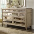 ADD TO YOUR SET: Hooker Furniture Sanctuary Ten Drawer Dresser in Pearl Essence