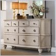 ADD TO YOUR SET: Hooker Furniture Primrose Hill Eight-Drawer Dresser in Trellis White