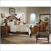Hooker Furniture Primrose Hill Panel Bed 6 Piece Bedroom Set