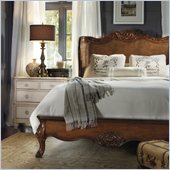 Hooker Furniture Primrose Hill Brown Shelter Bed 4 Piece Bedroom Set