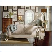 Hooker Furniture Primrose Hill White Shelter Bed 3 Piece Bedroom Set