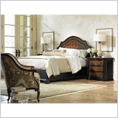 Hooker Furniture Grandover Panel Bed 5 Piece Bedroom Set
