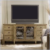 Hooker Furniture Sanctuary Entertainment TV Console in Surf and Visage