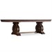 Hooker Furniture Adagio Rectangular Pedestal Dining Table with Leaves
