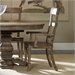 Hooker Furniture Sorella Ladderback Arm Dining Chair in Warm Brown