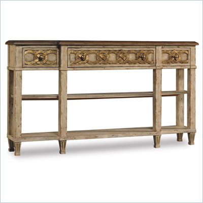 Hooker Furniture Three-Drawer Free Form Sofa Table