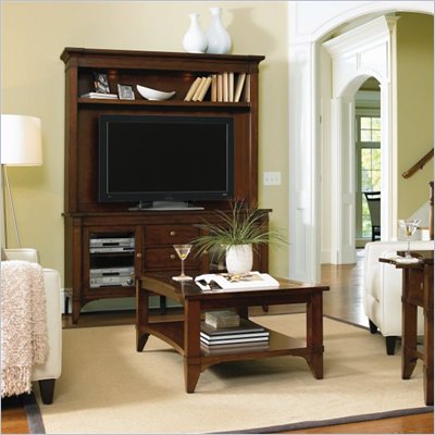 Hooker Furniture Abbott Place Cocktail Table in Warm Cherry Finish