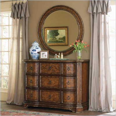 Hooker Furniture Beladora Mule Chest and Mirror Set