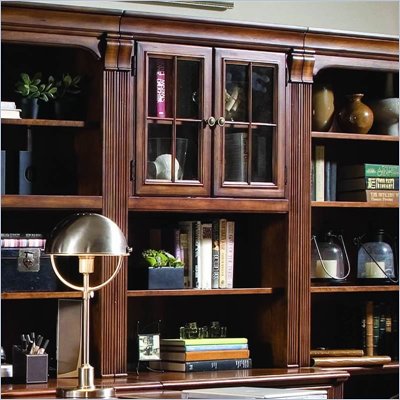 Hooker Furniture Brookhaven 32 Inch Door Hutch in Clear Cherry