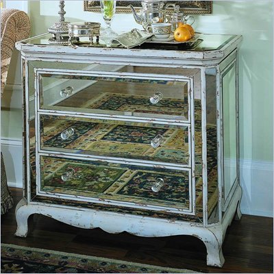 Hooker Furniture Chanterery Three Drawer French Mirror Chest