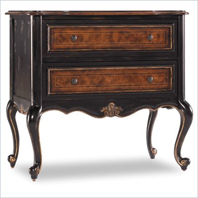 Hooker Furniture Grandover Two-Drawer Leg Nightstand