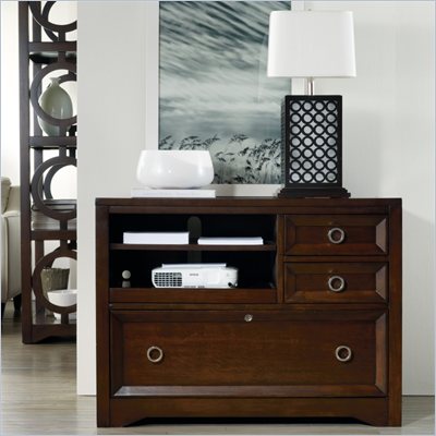 Hooker Furniture Kinsey Utility File Console in Walnut