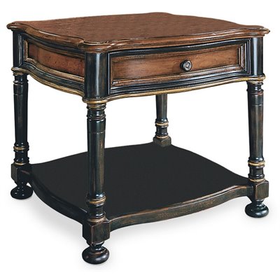 Hooker Furniture Preston Ridge Lamp Table  in Cherry/Mahogany Finish