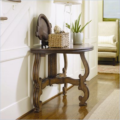 Hooker Furniture Sanctuary 48 inch Drop Leaf Table in Drift