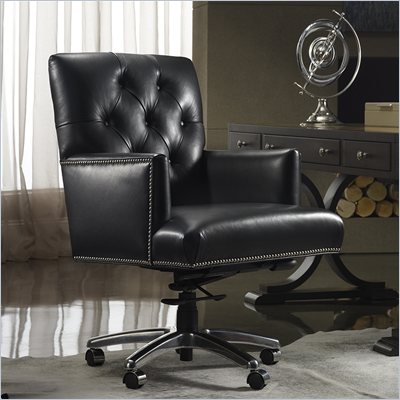 Hooker Furniture Seven Seas Executive Chair in Nouveau Black