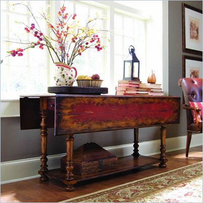 Hooker Furniture Vicenza Drop Leaf Console Table