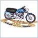 KidKraft Harley Davidson Blue Softail Rocker