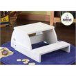 ADD TO YOUR SET: KidKraft Large Filp Stool in White