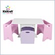 ADD TO YOUR SET: KidKraft White Table with Pastel Benches