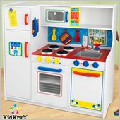 KidKraft Deluxe Let's Cook Kids Play Kitchen