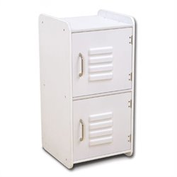 KidKraft Medium Locker in White