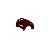 KidKraft Nursing Step Stool in Cherry