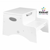 Kidkraft Step 'n Store Step Stool Kids Step Stool in White