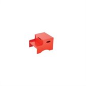 KidKraft Step 'n Store Kids Step Stool in Red