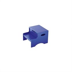 KidKraft Step 'n Store Kids Step Stool in Blue