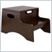 KidKraft Step 'n Store Kids Step Stool in Chocolate