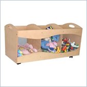 KidKraft See-Thru Storage Bin in Natural