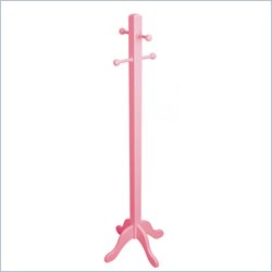 KidKraft Pink Standing Coat Rack