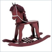 KidKraft Derby Toy Rocking Horse in Cherry