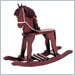 KidKraft Derby Toy Rocking Horse in Cherry