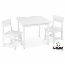 KidKraft Aspen 2-Chair Set in White