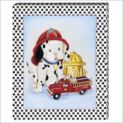 KidKraft Rescue Rover Canvas Art Painting Wall decoration