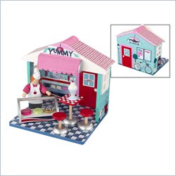 KidKraft Doll House PlayKraft Ice Cream Parlor by Kidkraft