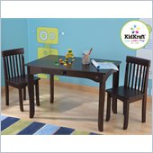 KidKraft Avalon Table and 2 Chair Set in Espresso