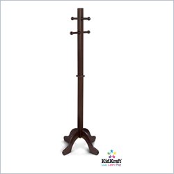 KidKraft Espresso Standing Coat Rack