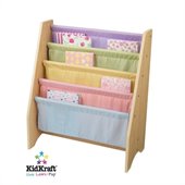 KidKraft Pastel Sling Bookshelf