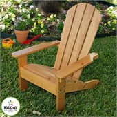KidKraft Adirondack All-Wood Chair in Honey