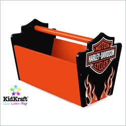 KidKraft Harley-Davidson Flames Toy Caddy